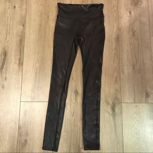 SPANX Faux Leather Leggings